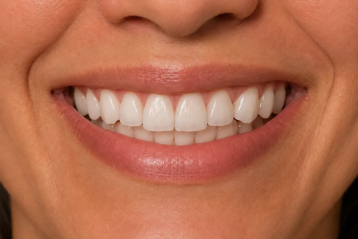 Imagem ilustrativa de uma simulação 3D de sorriso.